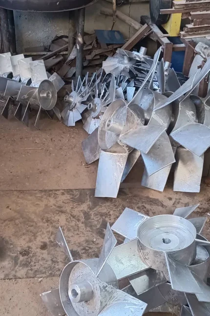 پروانه آلومینیومی زیمنسی رباط فن